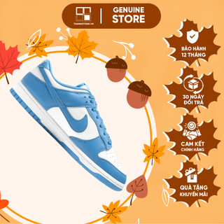 Giày thể thao nam nữ xanh giày dunk low university blue _ hàng xuất khẩu chính hãng - ndlub