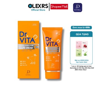Kem Chống Nắng Vitamin C Dr.Vita Vitamin Sun Cream SPF 50+ PA+++ Chống Tia UV, Chống Lão Hóa