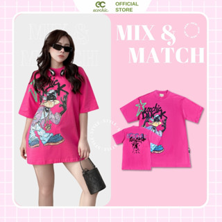 Áo Thun Local Brand ECOCHIC Daffy Duck Tee Chính Hãng Form Rộng Phông Nam Nữ Unisex Oversize 100% Cotton D875