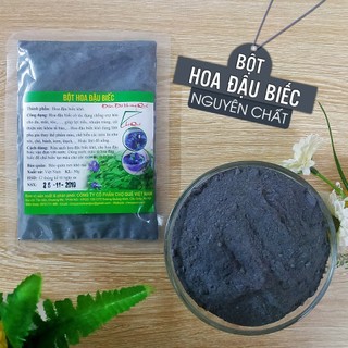 Bột Hoa Đậu Biếc 50gr nguyên chất 100% từ hoa đậu biếc tươi dùng tạo màu thực phẩm