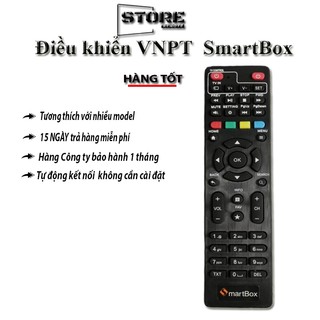 Điều Khiển SmartBox đa năng tương thích đầu box  FPT - VNPT-Mytivi Hàng công ty chất lượng tốt