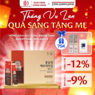 Tinh chất hồng sâm hàn quốc kgc jung kwan jang everytime balance 10ml x 20 gói