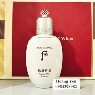 [HÀNG MỚI VỀ] Sữa dưỡng Whoo trắng da - Whoo Gongjinhyang Seol Radiant White Emulsion 110ml