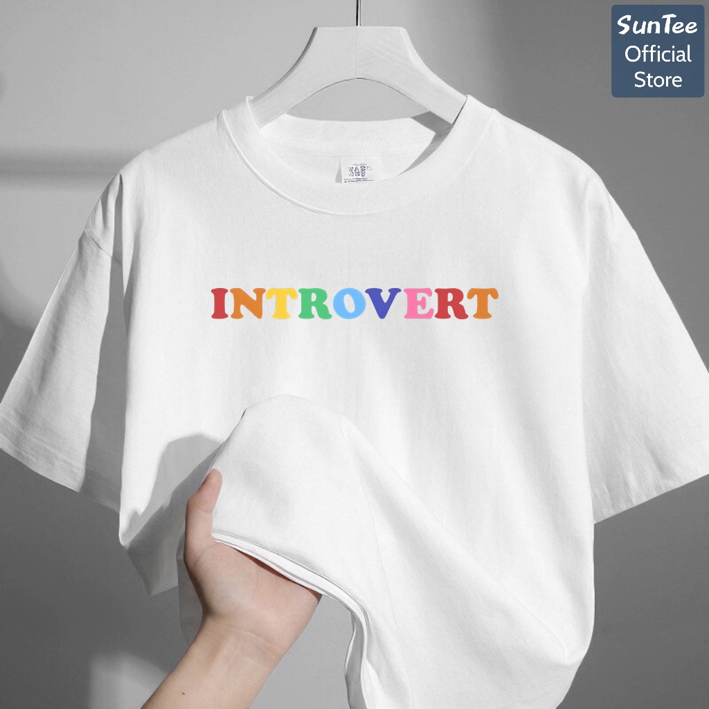 Áo thun form rộng unisex SUNTEE STFR002 phong cách basic in hình 001 vải cotton 250GSM cao cấp | BigBuy360 - bigbuy360.vn