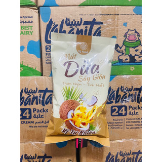 Mứt dừa sấy giòn iqfood 275g