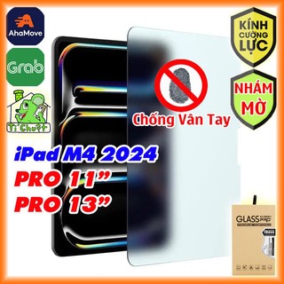 [Nhám Chống Vân Tay-Ảnh Thật] Kính CL MTB iPad PRO 11" / PRO 13" M4 2024 Cường Lực 9H-0.26mm