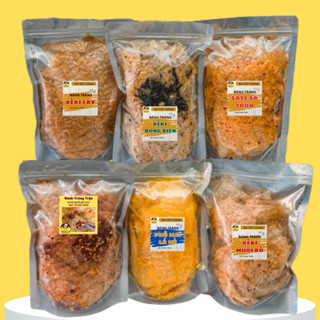 <COMBO KHỦNG LONG> Bánh Tráng Mix 6 Vị (XèKi Cay, Phô Mai, Rong Biển, XèKi Muối Bò, Sate Sả Trộn, Sate Ớt Muối Bò Cay)