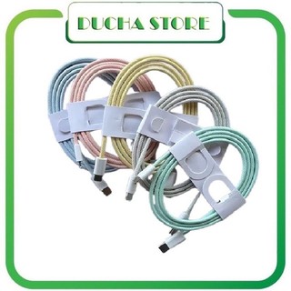 SU88 Dây Cáp Sạc Type C to L Bọc Dù - Chuẩn PD Hỗ Trợ Sạc Nhanh  20W