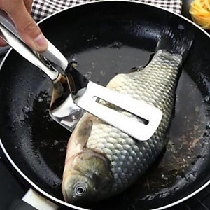 Dụng cụ kẹp chiên thịt cá chiên trứng kẹp thực phẩm nóng đa năng