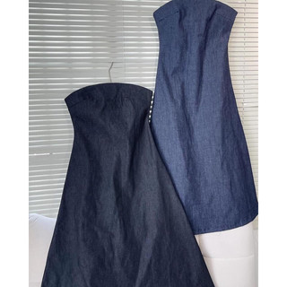 đầm cúp ngực form chữ a maxi
