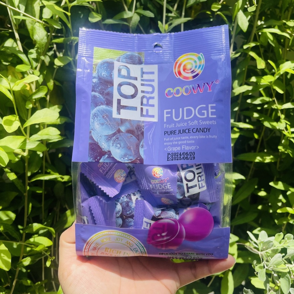 [VỊ NHO] KẸO DẺO TRÁI CÂY TOP FRUIT COOWY [❤️ Freeship 😍] [MẪU MỚI 2024]