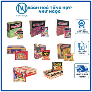 Thùng 30 Gói - Mì Đệ Nhất Vị Thịt Bằm/ Mì Siukay Hải Sản/ Kokomi 90/ Mì Omachi Tôm Chua Cay