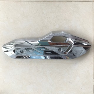 Ốp Che Pô AB 2011-2024 Carbon, Xi Mạ Crom, phụ kiện xe air blade
