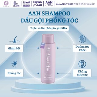 Aah dầu gội phồng tóc - all about hair biotin shampoo 400ml
