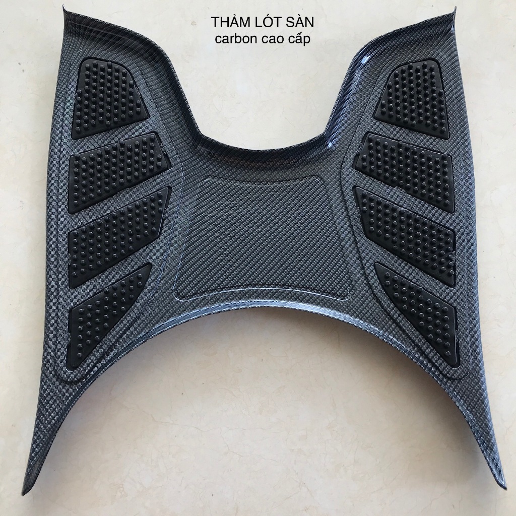 Thảm Chân, Thảm Lót SH MODE 2013-2019 Carbon, Crom
