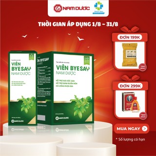 Viên ByeSay Nam Dược 5 hộp x 6 viên giảm say rượu bia, giảm triệu chứng, tăng cường chức năng giải độc bảo vệ gan