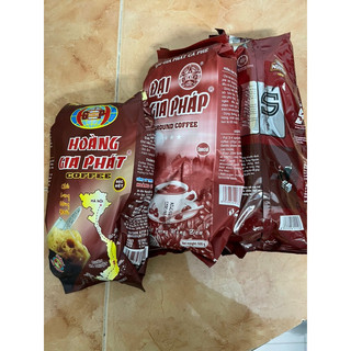 Combo 3 gói cafe mỗi gói 500g gồm Hoàng gia phát,đại gia pháp và trung nguyên s