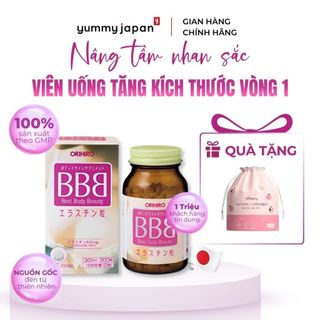 Viên uống BBB Orihiro Nhật Bản tăng kích thước vòng 1 hiệu quả lọ 300 viên