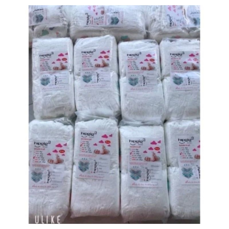 100 Miếng Bỉm quần em bé Hippig A thoáng khí thấm hút tốt siêu tiết kiệm và tiện dụng