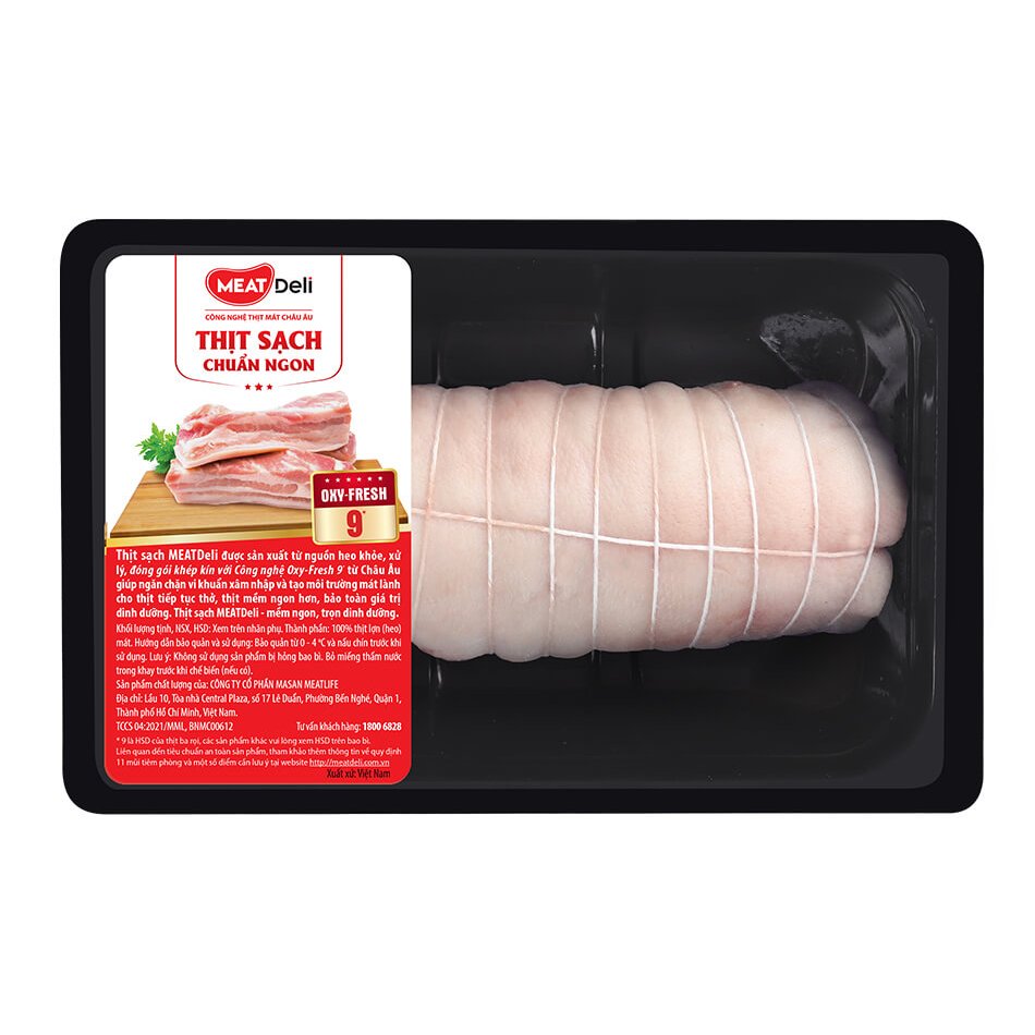 Meat Deli Chân giò heo rút xương chuẩn ngon 385g