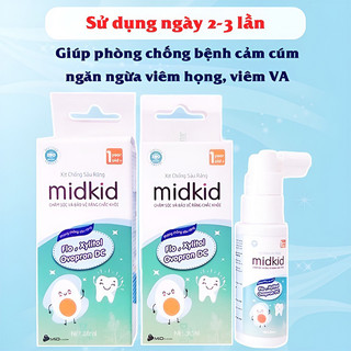 Xịt chống sâu răng Midkid