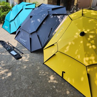 Ô dù câu cá HAIXIANG 2 tầng, Ô hình bát giác chống tia UV cao cấp