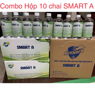 [Mẫu mới] 10 CHAI SMART A, Nước Anolyte, Dung dịch sát khuẩn vết thương, nước muối điện phân chính hãng HAVANNAM