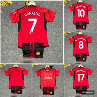 Bộ Quần Áo Đá Bóng/ Đá Banh Trẻ em CLB Manchester United ( In Sẵn ) - Hàng Mè Kim Cao Cấp
