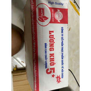 1 thùng lương khô 5* 6 hôp 4.2kg 1 hộp 10 gói nhỏ