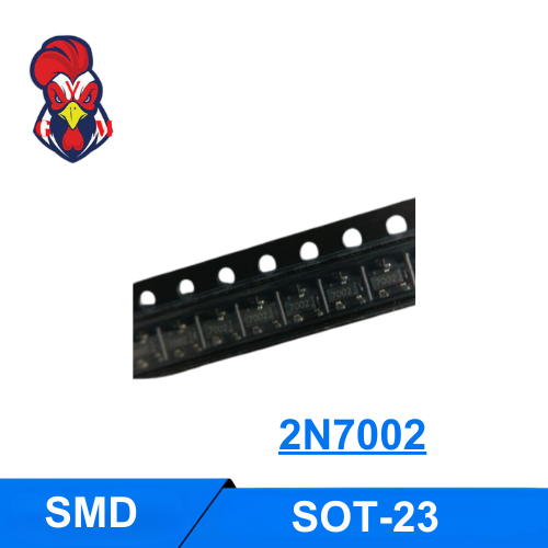 [10 Con] Mosfet N-Channel Kênh N 2N7002 7002 60V 0.12A SOT-23