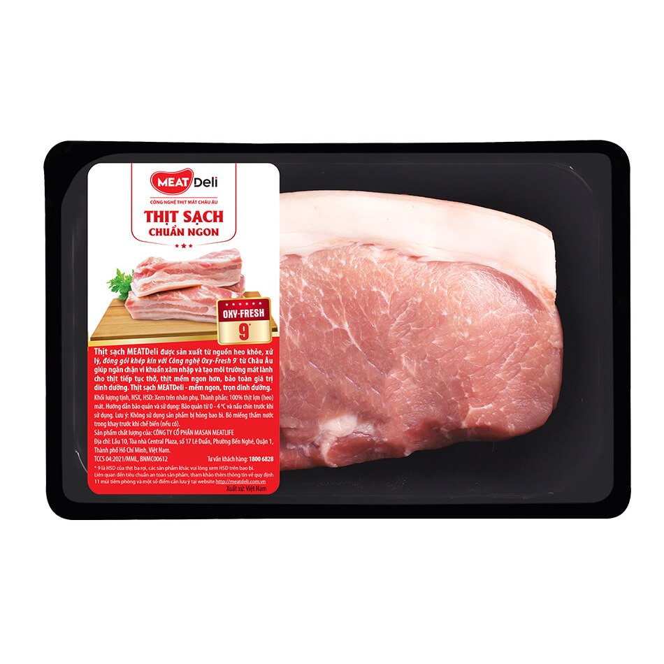 Meat Deli Thịt đùi heo chuẩn ngon 390g