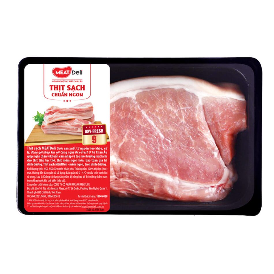 Meat Deli Thịt vai heo chuẩn ngon 390g