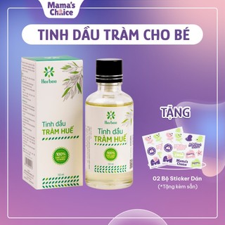 Dầu Tràm Cho Bé Sơ Sinh Thương Hiệu Herbee, Giữ Ấm Phòng Ho Chống Muỗi Côn Trùng, Chiết Xuất Nguyên Chất Từ Lá Tràm Huế