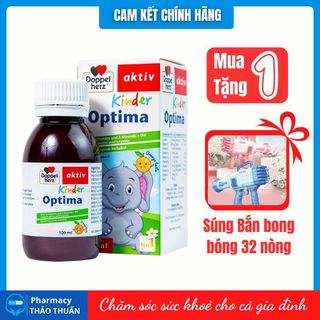 Siro ăn ngon, cải thiện tầm vóc cho bé Doppelherz Aktiv Kinder Optima