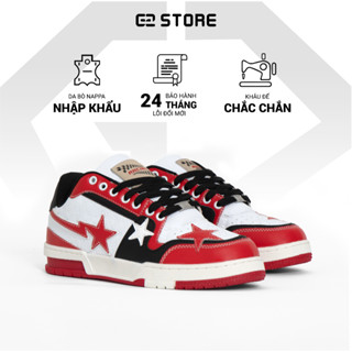 Sneaker nam G2 Racing giày thể thao nữ độn đế, Giày nam đẹp phối màu đỏ đen Chicago tập gymb đi bộ chính hãng G2 STORE