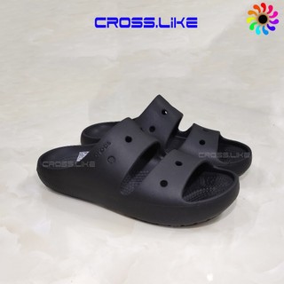 Dép lê nam nữ Cross Classic V2, dép nhựa nguyên khối siêu bền, siêu nhẹ, thoáng chân, đi biển, đi mưa thoải mái.
