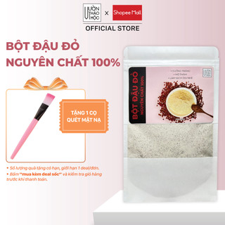 Bột đậu đỏ Vườn Thảo Mộc nguyên chất 100% Organic - Đắp mặt nạ dưỡng da, tắm trắng, tẩy da chết mờ thâm sạch sâu