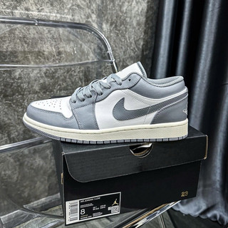 Giày Sneaker Air Jd 1 Low Vintage Grey Phiên Bản BestQuality