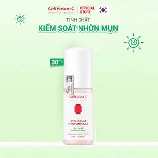 [HSD: 08/10/2024] Ampoule Kiểm Soát Da Nhờn Mụn Cell Fusion C Final Rescue Syrup Ampoule (30ml)
