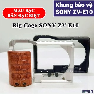 Sony ZV-E10 | Khung bảo vệ rig cage rigcage lồng máy ảnh quay video giá đỡ handcase lplate bracket SONY ZVE10 ZV E10