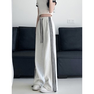 Quần Jogger FKZ Unisex Thể Thao 3 Sọc Quần Ống Rộng Dáng Suông Unisex Nam Nữ Vải Nỉ Cotton Dày Dặn Mềm Mại