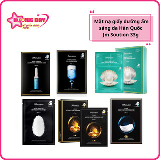 Combo hộp 10 miếng Mặt nạ ngọc trai dưỡng  trắng da  JM Solution 33g