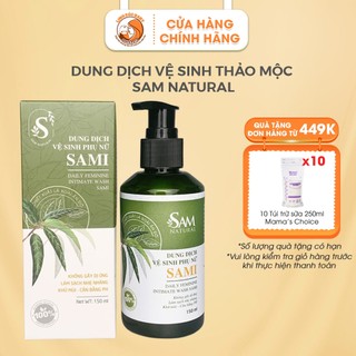 Dung Dịch Vệ Sinh Phụ Nữ Thảo Mộc SAM NATURAL