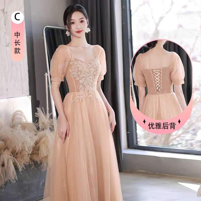 Đầm dạ hội kết cườm size s 614k♥️