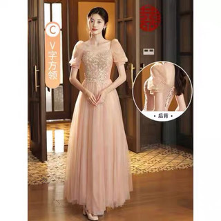 Đầm dạ hội kết cườm size s 614k♥️