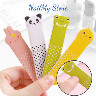 Dũa móng tay mini hình thú, dũa con vật kiểu dáng hoạt hình xinh xắn nhiều màu Sắc