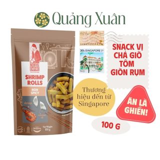 Chả giò Tôm không cay - Nonya Empire Shrimp Rolls Non Spicy 100g