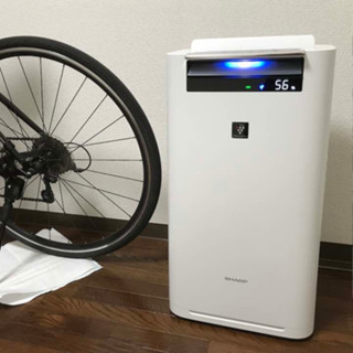 Máy lọc không khí tạo ẩm sharp KC-GS50 nội địa nhật bãi 25000 ion MỚI 95% Đã chuyển 220v, màng lọc mới