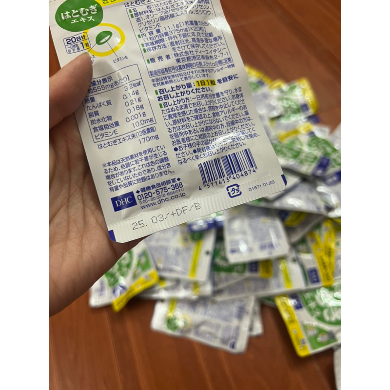 [Date 03/2025]Viên uống trắng da DHC Nhật Bản