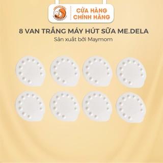 Combo 8 van trắng máy hút sữa Medela Pump, thương hiệu Maymom